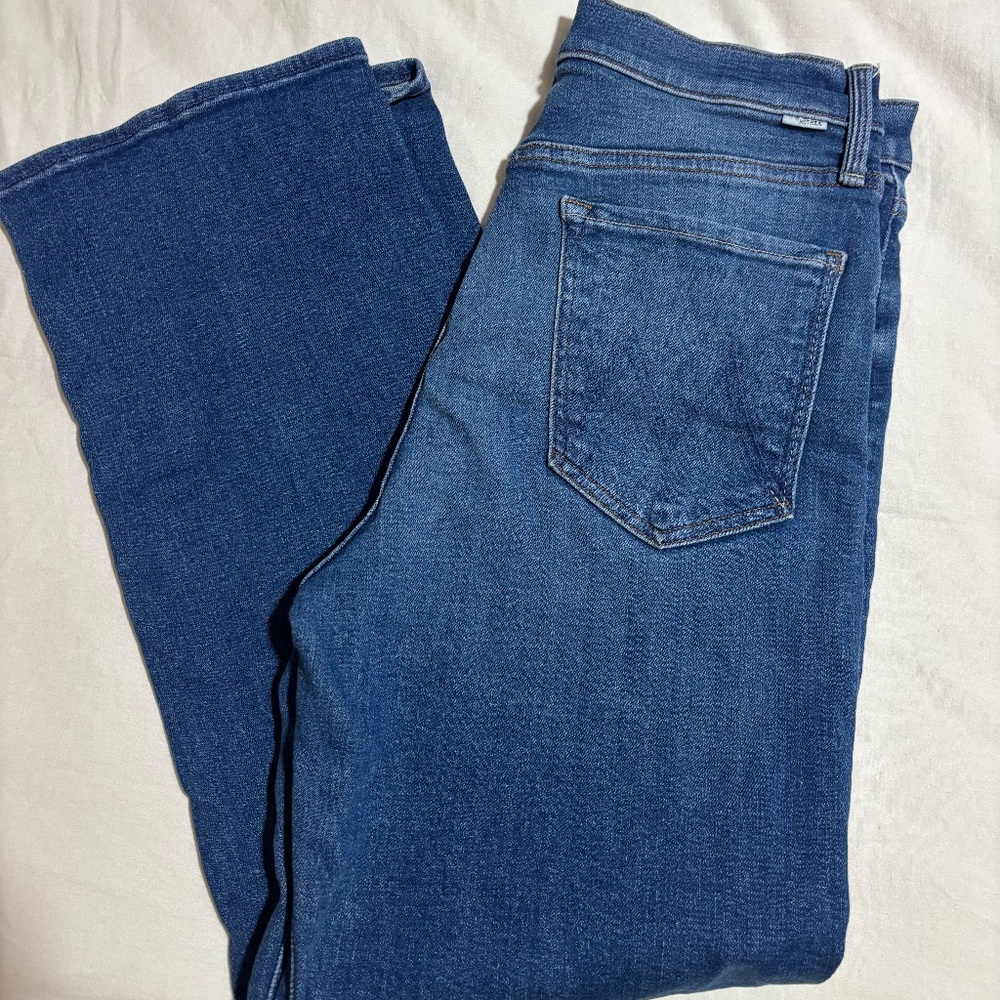 Mother Pixie Ankle Rambler Button Fly Euc - image 1